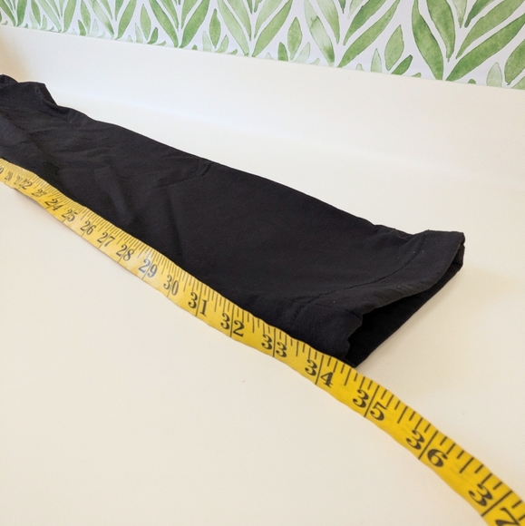 Black Athleta workout slim leg pants 8 tall - Picture 7 of 12